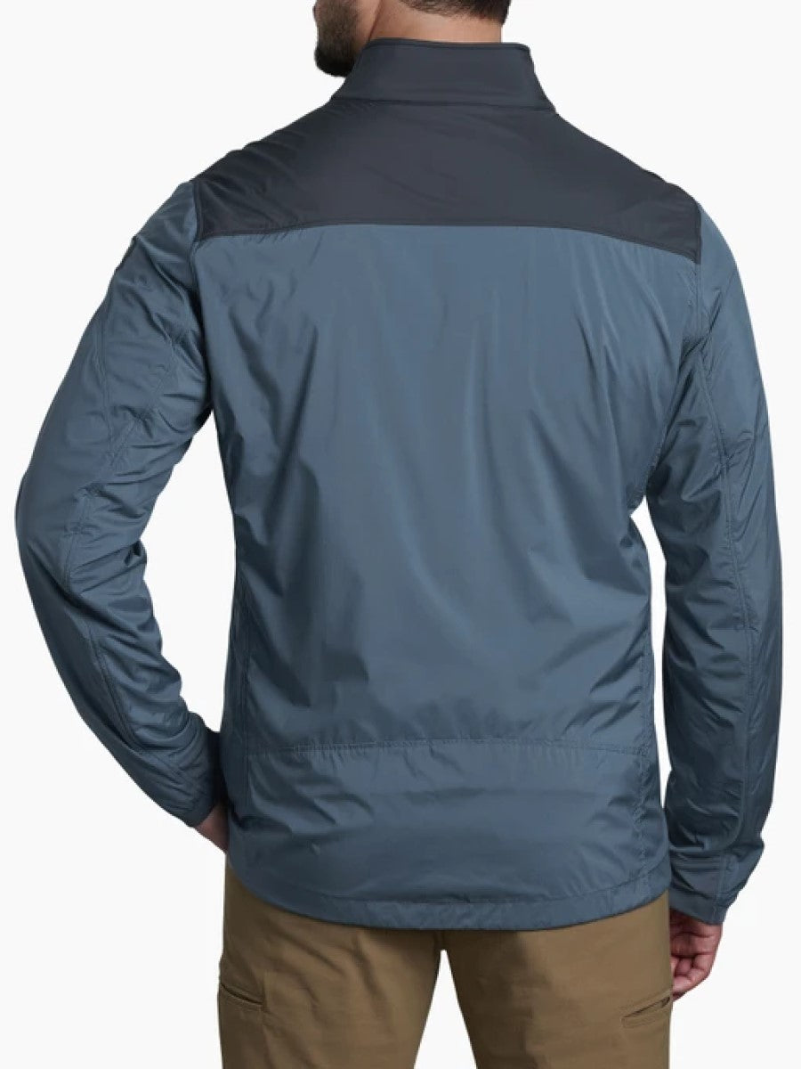 Kuhl The One Jacket Steel Blue - back view - The Climbing Shop