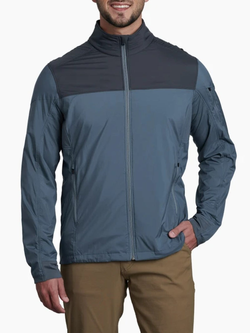 Kuhl The One Jacket Steel Blue - front view - The Climbing Shop