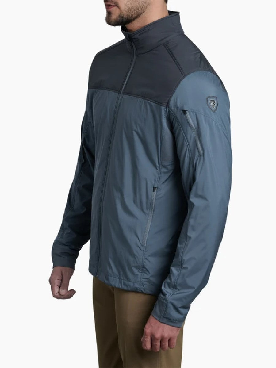 Kuhl The One Jacket Steel Blue - side view - The Climbing Shop