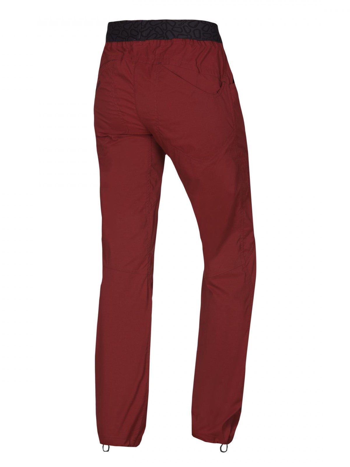 Ocun Mania Climbing | Bouldering Pants Wine Merlot - rear view - The Climbing Shop