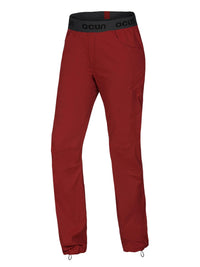 Ocun Mania Climbing | Bouldering Pants Wine Merlot - The Climbing Shop