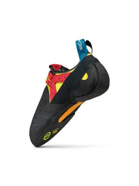 Scarpa Drago climbing | bouldering shoe - inside heel 45 degree view -  The Climbing Shop