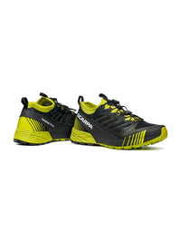 Scarpa Ribelle Run Black Lime trail running shoe - pair - The Climbing Shop