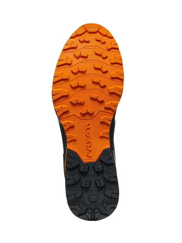 Scarpa Ribelle Run Orange Black trail running shoe - sole - The Climbing Shop