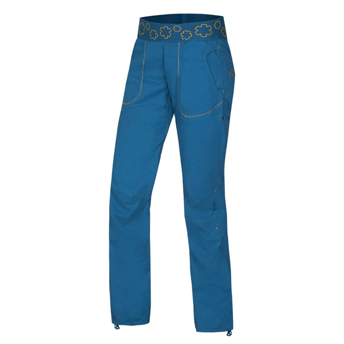 Ocun Pantera Pants - LG - Capri Blue - The Climbing Shop